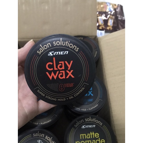 Sáp Vuốt Tóc XMen Salon Solution Clay Wax/ Matte Pomade/ Hard Wax