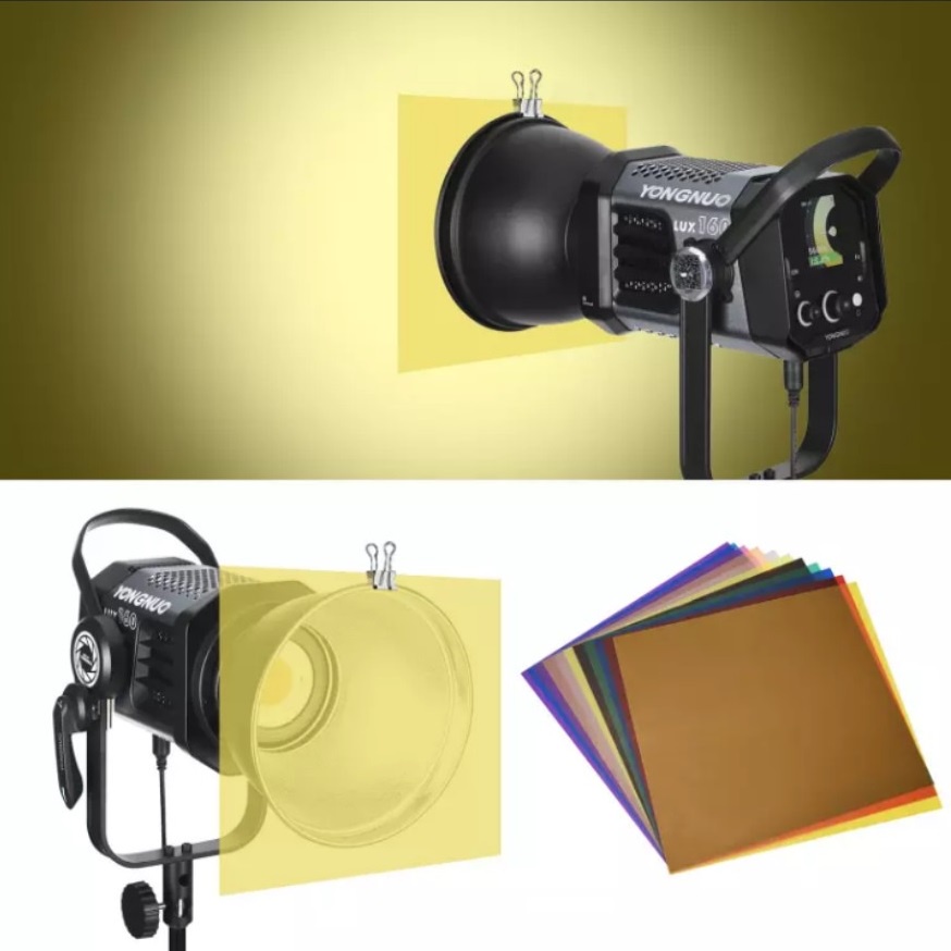 Combo filter 11 màu cho đèn studio