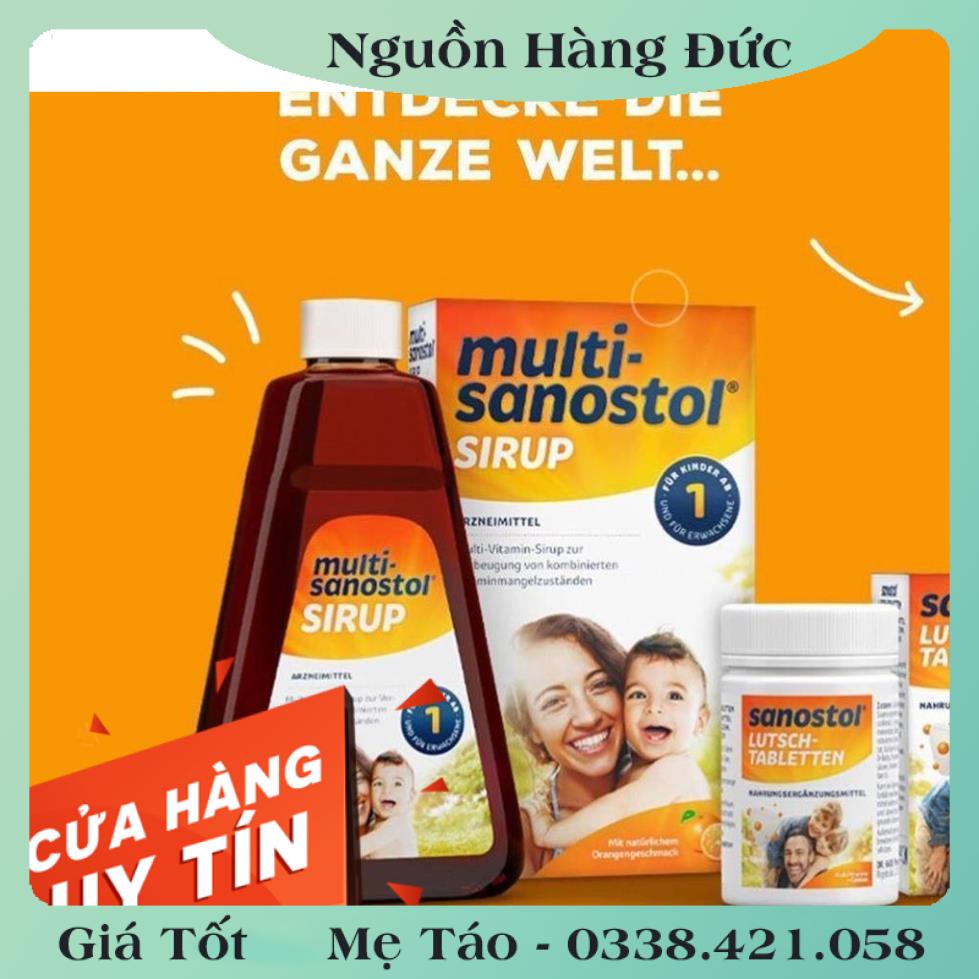 [auth] Vitamin tăng sức đề kháng cho bé Sanostol số 1,3,6 của Đức cho bé từ 1 tuổi - Nội địa Đức Đủ Bill [Hot]
