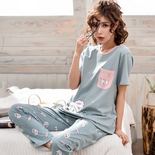 Bộ đồ thun mặc nhà quần dài (nhiều màu)