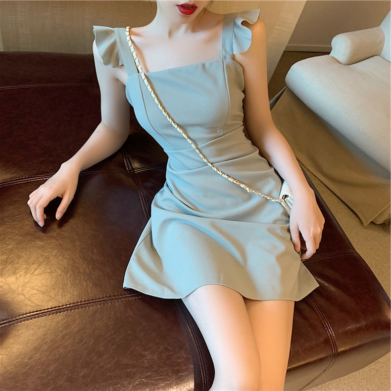 Đầm sát nách thời trang mùa hè thanh lịch cho nữ