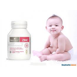 Kẽm ZINC Bioisland Úc cho bé trên 1 tuổi