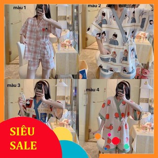 ☘Bộ ngủ đùi hoạt hình siêu cute