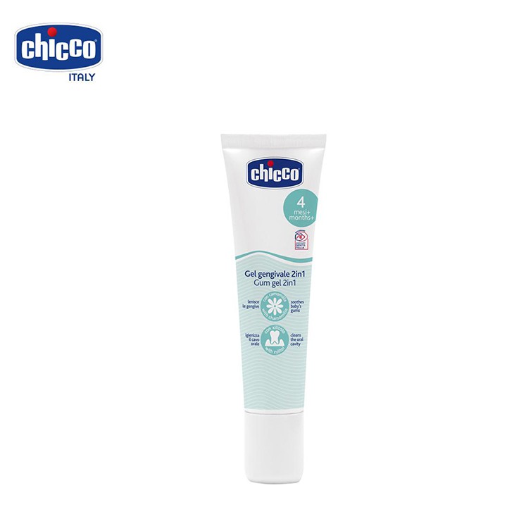 Gel Bôi Lợi Cho Bé Mọc Răng Chicco Tuýp 30ml - Giúp Xoa Dịu Lợi Sưng Đau- Coastlinecare Pharmacy