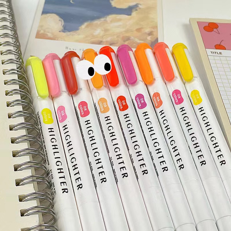 Bộ 5 Bút Bắt Sáng Hai Đầu Dùng Trang Trí Nghệ Thuật