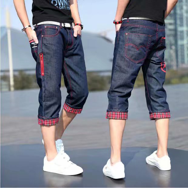 Quần Short Denim 7 Tấc Thời Trang Cho Nam 9.9