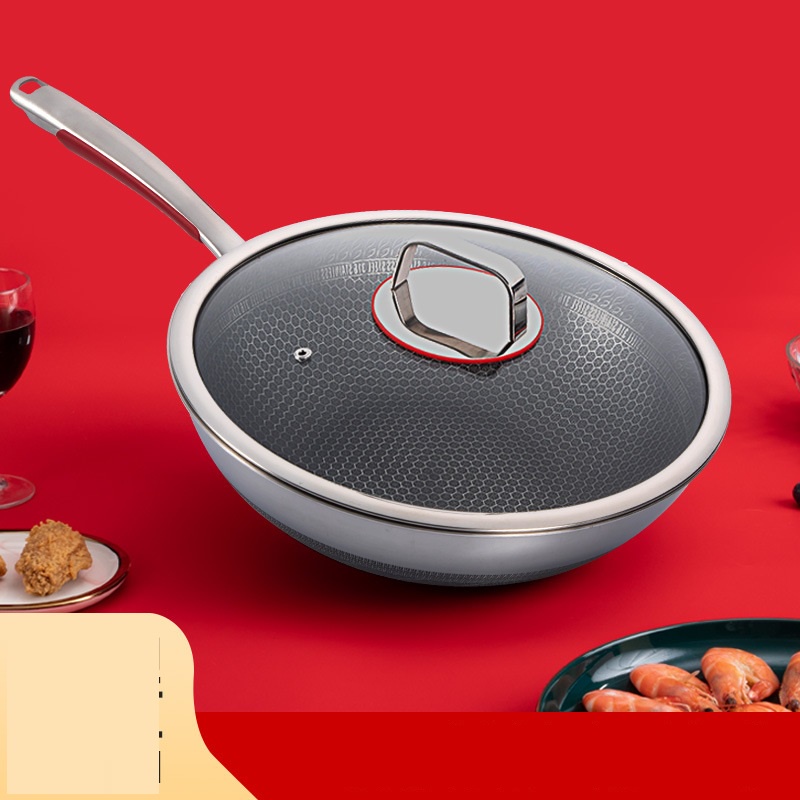 Chảo chống dính bếp từ inox 316 khắc laser công nghệ Đức mới nhất size 32 cm