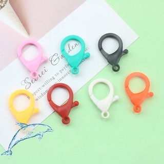 Trang Sức Handmade Tự Làm Chất Liệu Handmade Phụ Kiện Acrylic Nhựa Màu Tôm Hùm Dây Xích Móc Chìa Khóa Mặt nạ Túi Dây Xích Lò Xo Bông Tai Móc Chìa Khóa Vòng Chìa Khóa Chất Liệu Phần