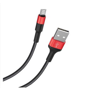 Cáp Sạc MicroUSB Hoco X26 2A Dài 1M (Hỗ Trợ Sạc Nhanh Và Truyền Dữ Liệu)