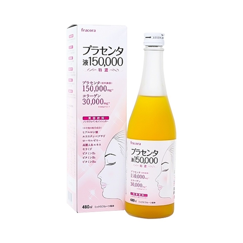 Nước Uống Nhau Thai Cừu FRACORA PLACENTA Nhật Bản - ĐẸP DA, CHỐNG LÃO HÓA