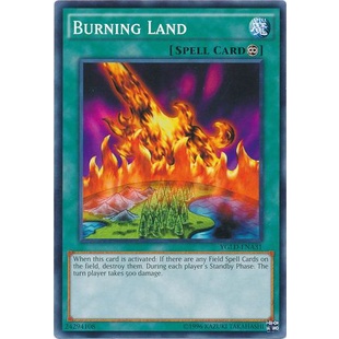 Thẻ bài Yugioh - TCG - Burning Land / YGLD-ENA31'