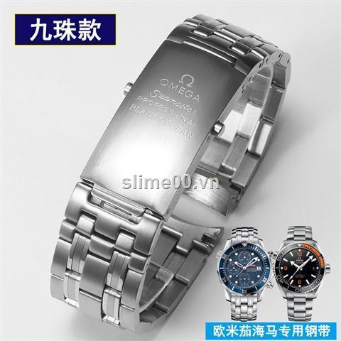 Dây đeo đồng hồ Omega bằng thép không gỉ 20/ 22mm cho nam và nữ chất lượng cao