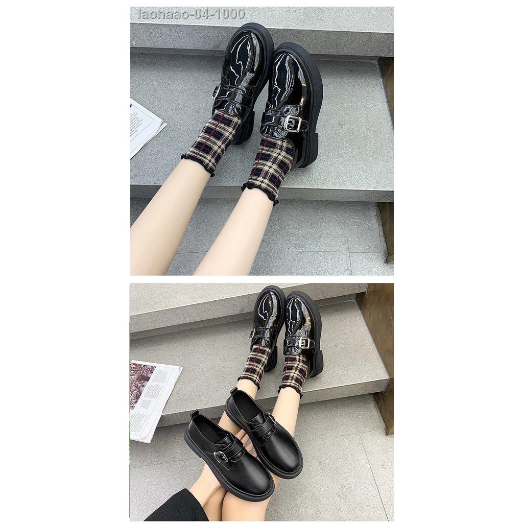 ♤∏Giày Oxford Đế Bằng Phối Khóa Gài Thời Trang Thanh Lịch | BigBuy360 - bigbuy360.vn