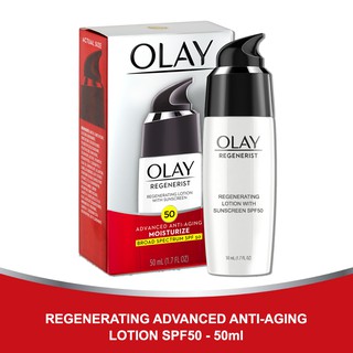 Kem chống nắng dưỡng ẩm Olay Regenerist spf50 chuẩn Mỹ 50ml