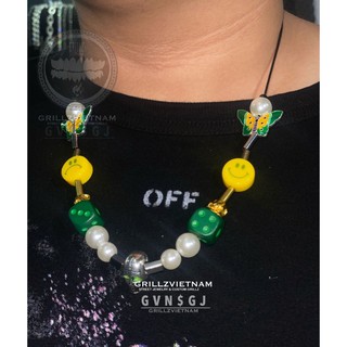 Dây chuyền - vòng tay A$APROCKY  x EVAE Smley Pearl Necklace - A$AP ROCKY CHAINZ