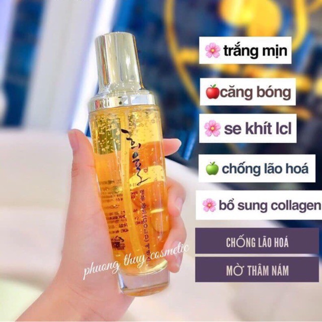 SERUM DƯỠNG TRẮNG DA /TINH CHẤT VÀNG 24K Lebelage Heeyul Premium Gold