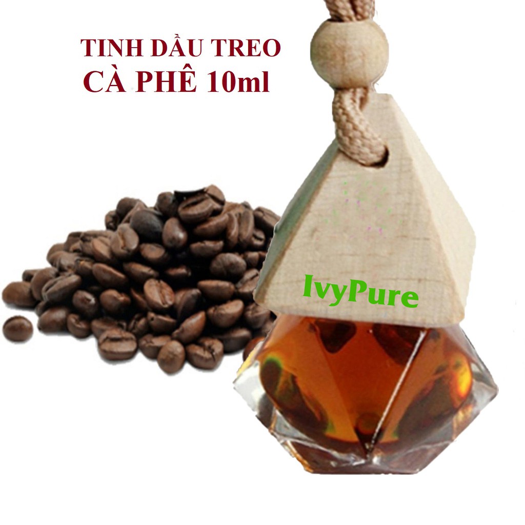 Tinh Dầu Cà Phê Nguyên Chất Treo Phòng và Treo Xe ô tô Giúp Thư giản và Khử Mùi