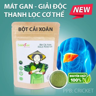 Mát gan - giải độc - thanh lọc cơ thể bột cải xoăn dalahouse 50g