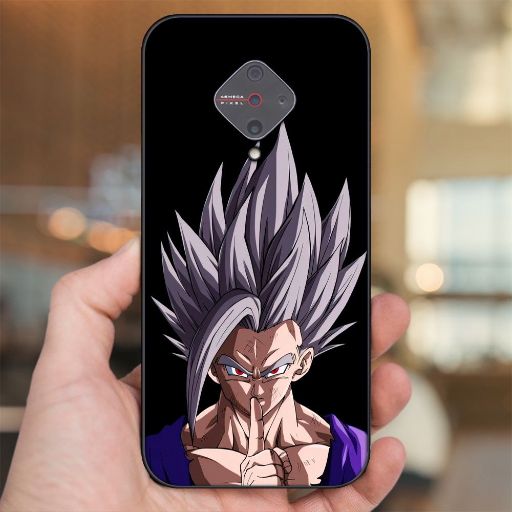 Ốp lưng Vivo S1 Pro viền đen in hình Gohan Dragon Ball