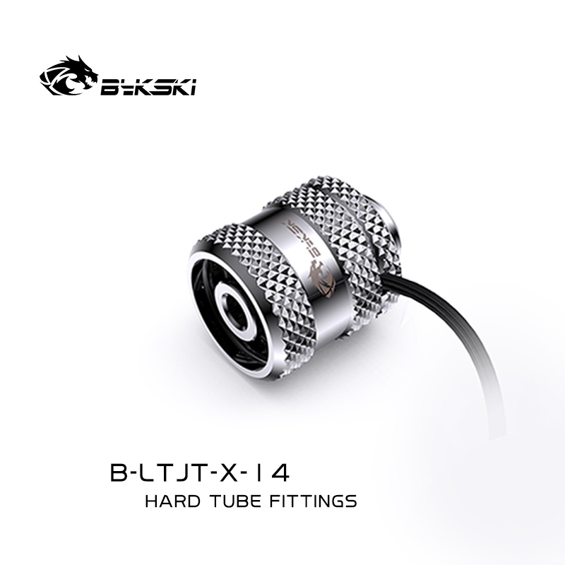 Fitting tản nhiệt nước custom fit ARGB Bykski B-LTJT-X 14mm