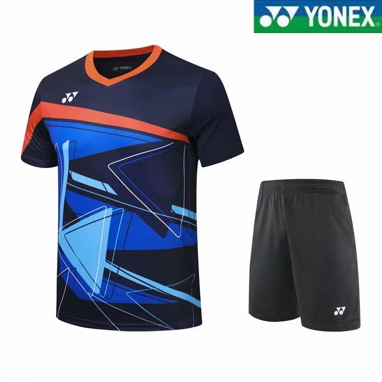 Bộ Quần Áo Tập Cầu Lông Yonex Tay Ngắn Nhanh Khô Thời Trang Cao Cấp Dành Cho Nam Nữ