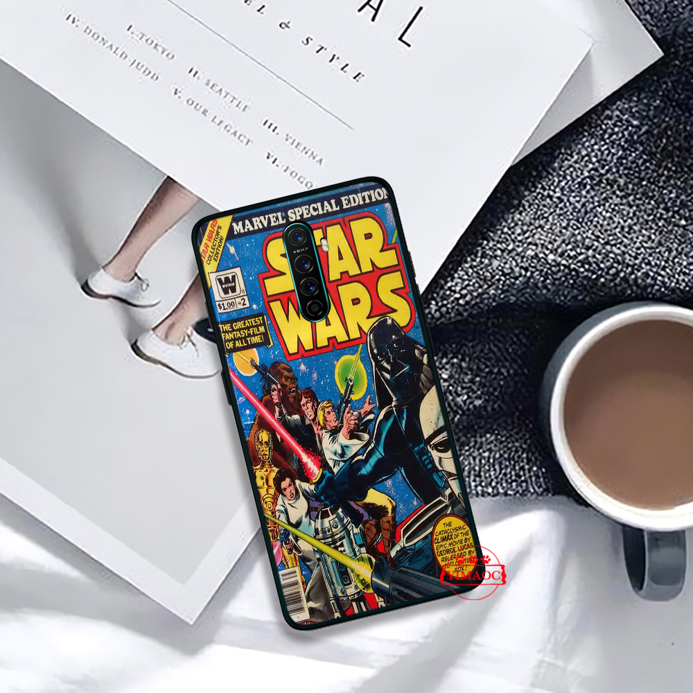 Ốp Điện Thoại Mềm Hình Truyện Tranh Marvel Star Wars 283c Cho Oppo A15 A15S A54 A94 A95 F19 Plus Reno 5f Lite Marvel Comics