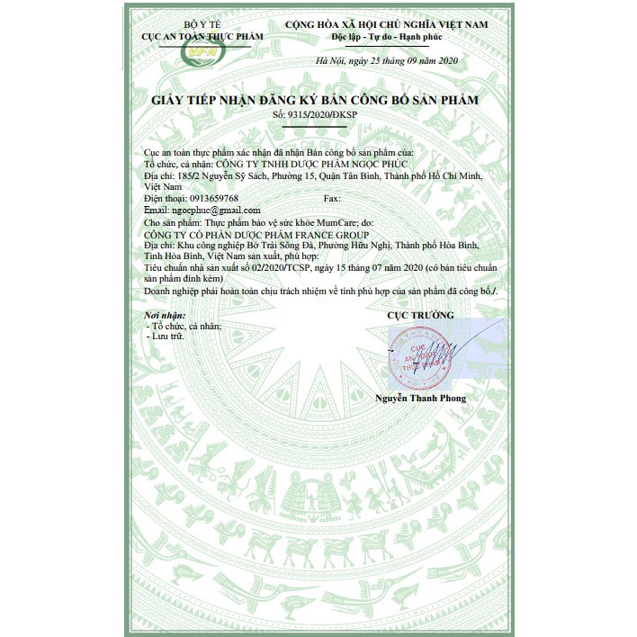 MumCare- Bổ sung Vitamin và chất khoáng (dạng lọ), tăng cường sức khỏe và sức đề kháng cho phụ nữ mang thai