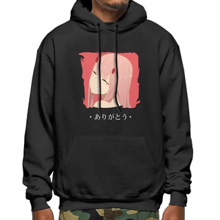 Zero Two From Darling In The Franxx Arigatou Áo Hoodie dành cho nam Anime In Áo khoác Hoddie