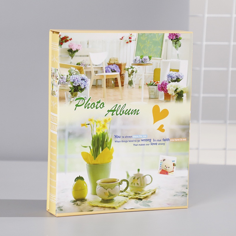 Album tự dán ảnh/album DIY nhiều mẫu xinh.(có hộp)