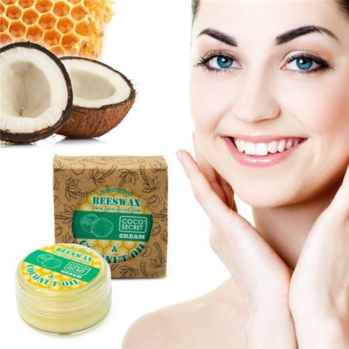 (2022) Kem Dưỡng Da Dầu Dừa Sáp Ong 100% Thiên Nhiên Coco Secret dưỡng ẩm sáng da (CocoSecret Cream)