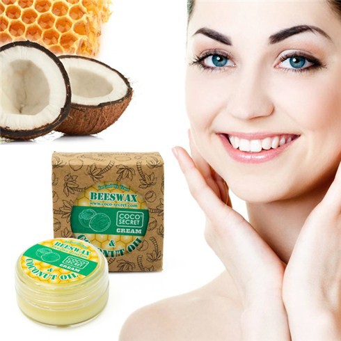 (2.2025) Kem dưỡng da dầu dừa sáp ong 100% thiên nhiên Coco Secret - Kem dưỡng ẩm - Kem chống nẻ