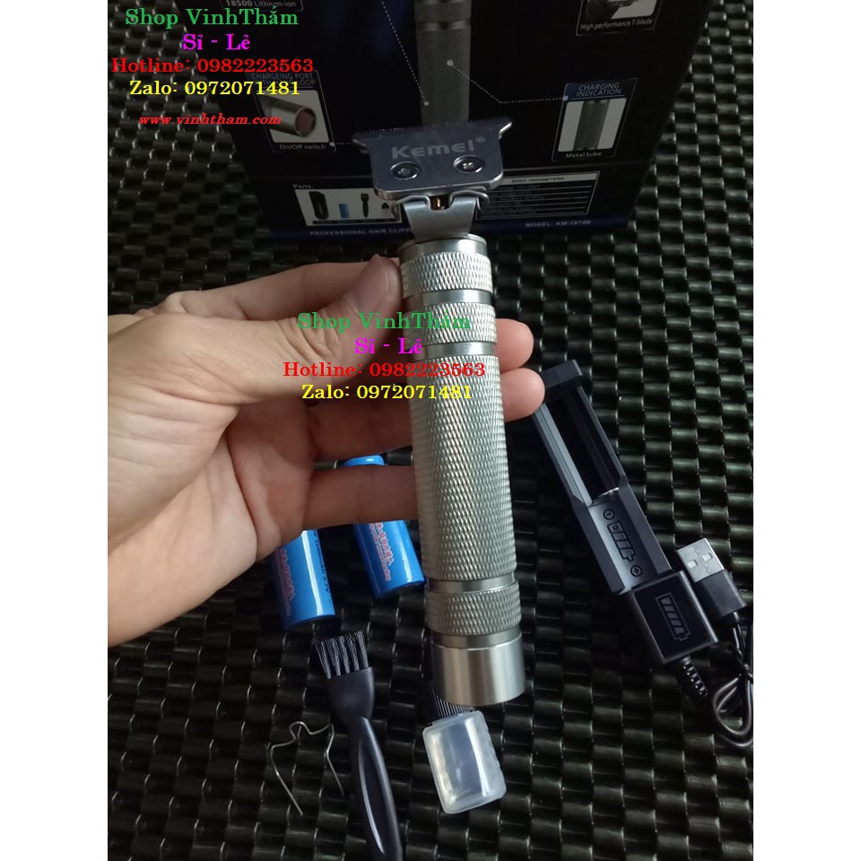 tông đơ chấn viền tạo kiểu kemei Km1974B