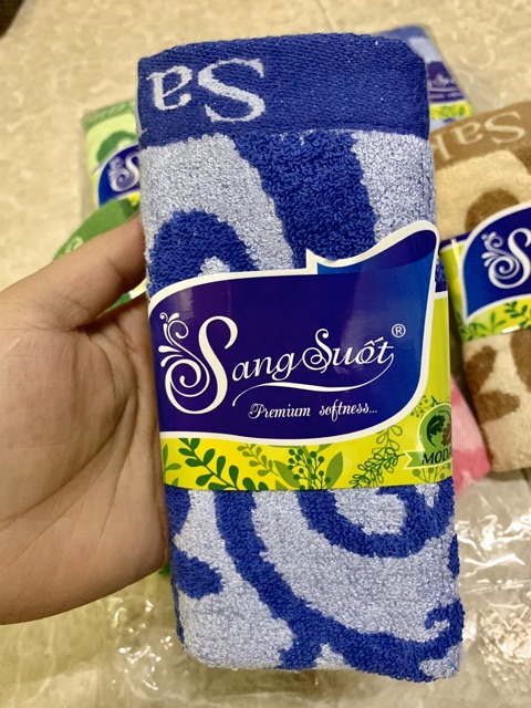 Khăn mặt Sang Suốt 100% cotton