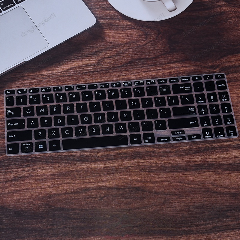 Miếng Silicone Mềm Bọc Bảo Vệ Bàn Phím Laptop Asus Vivobook 15 OLED 15.6 inch K3502 K3502Z K3502ZA 15.6 &quot;