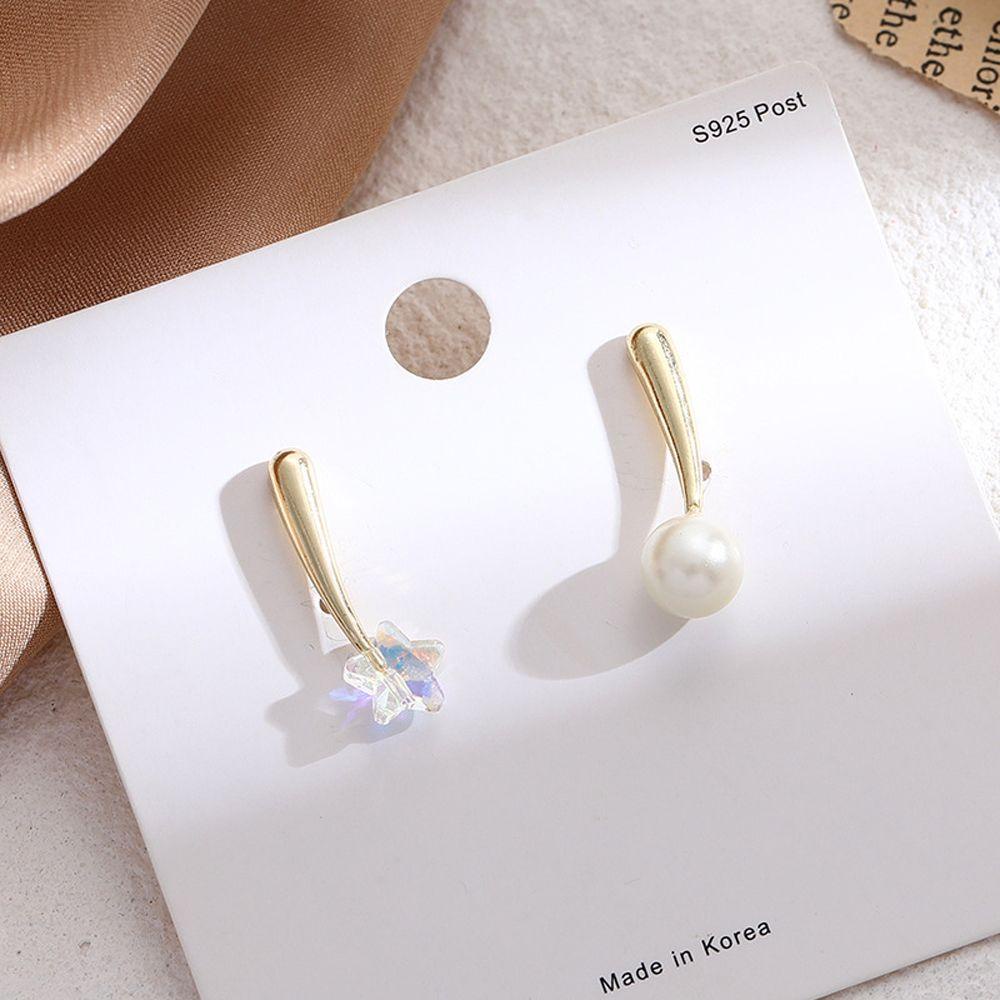 Bông Tai Dáng Dài Hình Ngôi Sao Thiết Kế Ngọt Ngào Cho Nữ