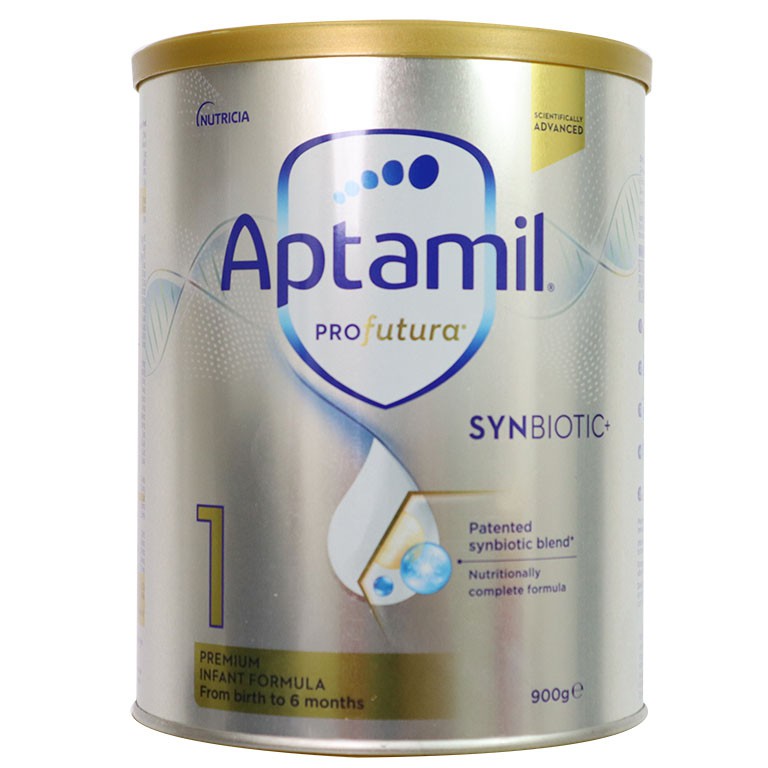 Sữa Aptamil Synbiotic Úc đủ số 900g