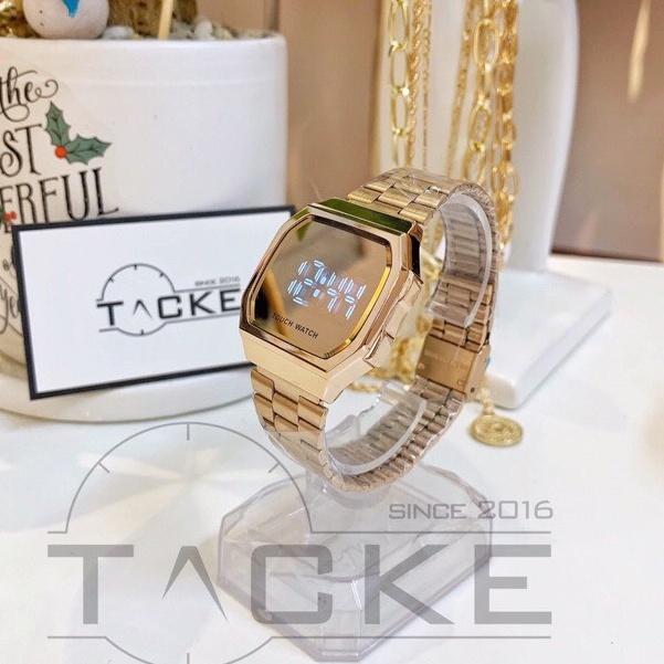 Đồng hồ nam, nữ Tráng gương LED cảm ứng cao cấp [ BH 12 THÁNG ] | BigBuy360 - bigbuy360.vn