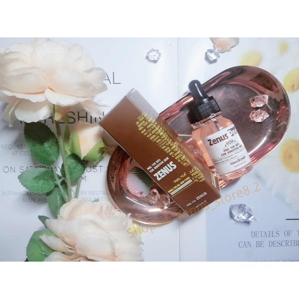 Peel TCA Zenus hỗ trợ Mụn,Rỗ,Sẹo Thâm,Nám