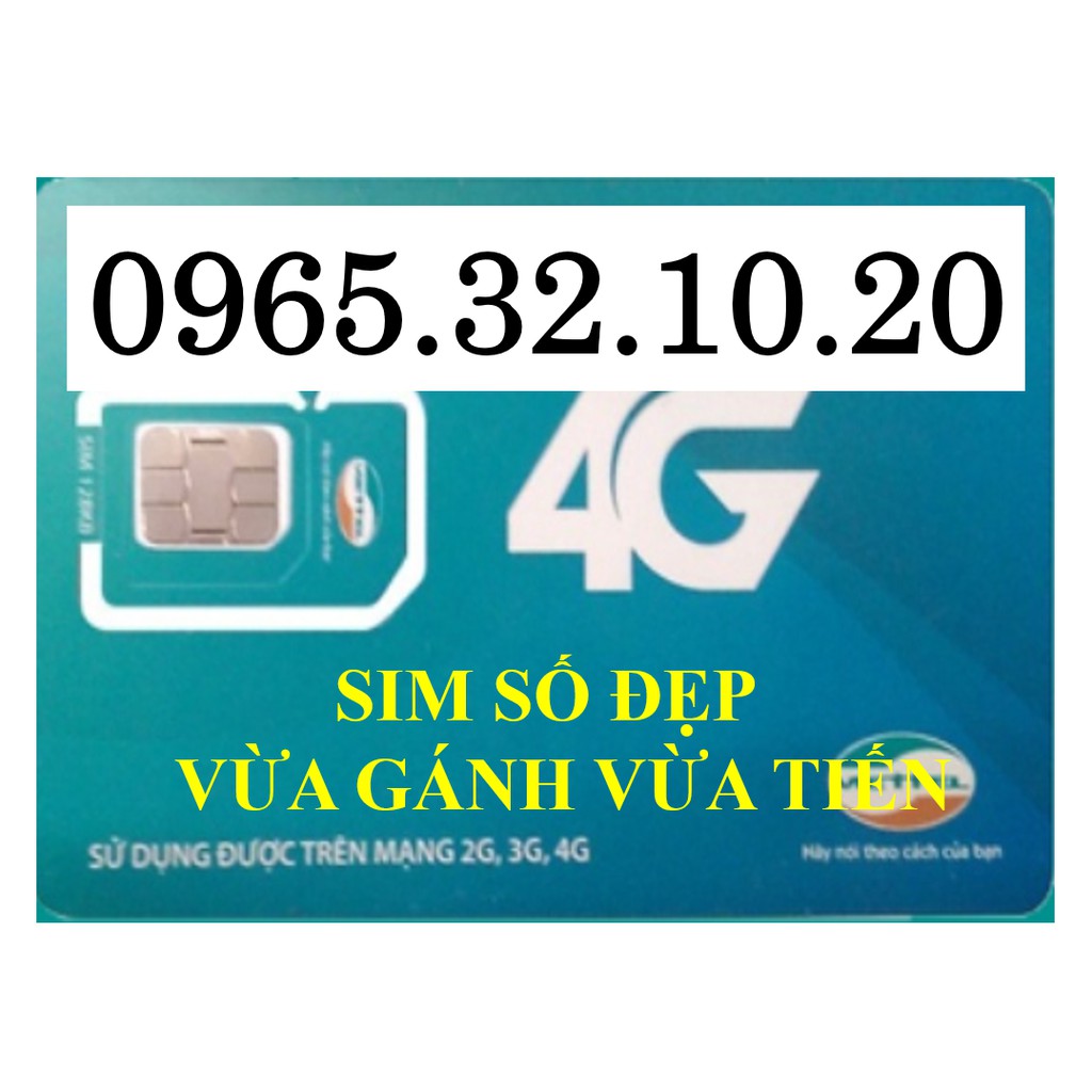 SIM VIETTEL VỪA TIẾN VỪA GÁNH 1020