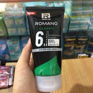 Gel vuốt tóc Romano Classic 150g