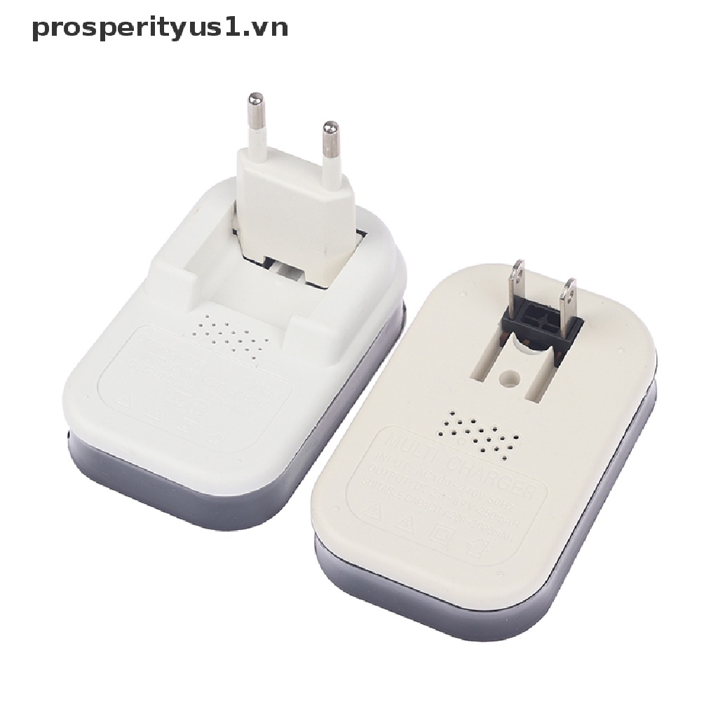 (prosperityus1] Bộ Sạc Pin Nút Cắm 3.7V Cho CR2032