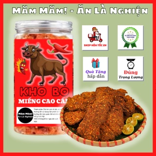 Khô bò miếng mềm siêu ngon - đồ ăn vặt măm măm