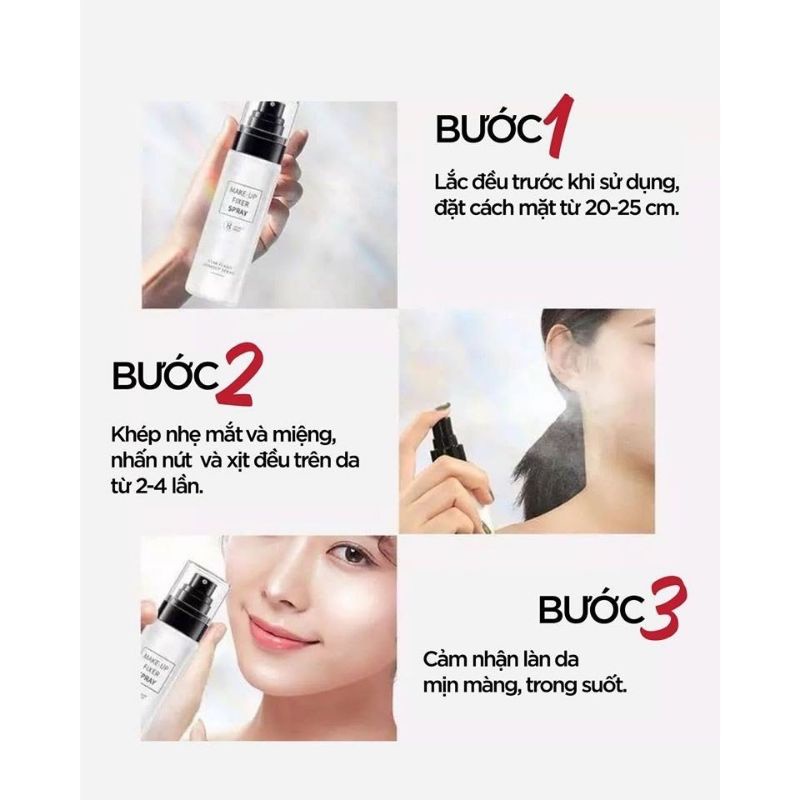 Xịt khoá nền giữ lớp trang điểm Make-Up Fixer Spray | BigBuy360 - bigbuy360.vn