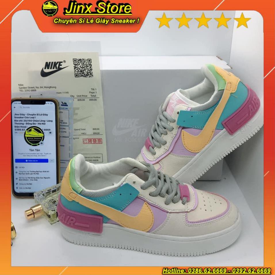 [Hot trend ] Giày sneakers AF1 shadow 7 màu -  Jinx Store