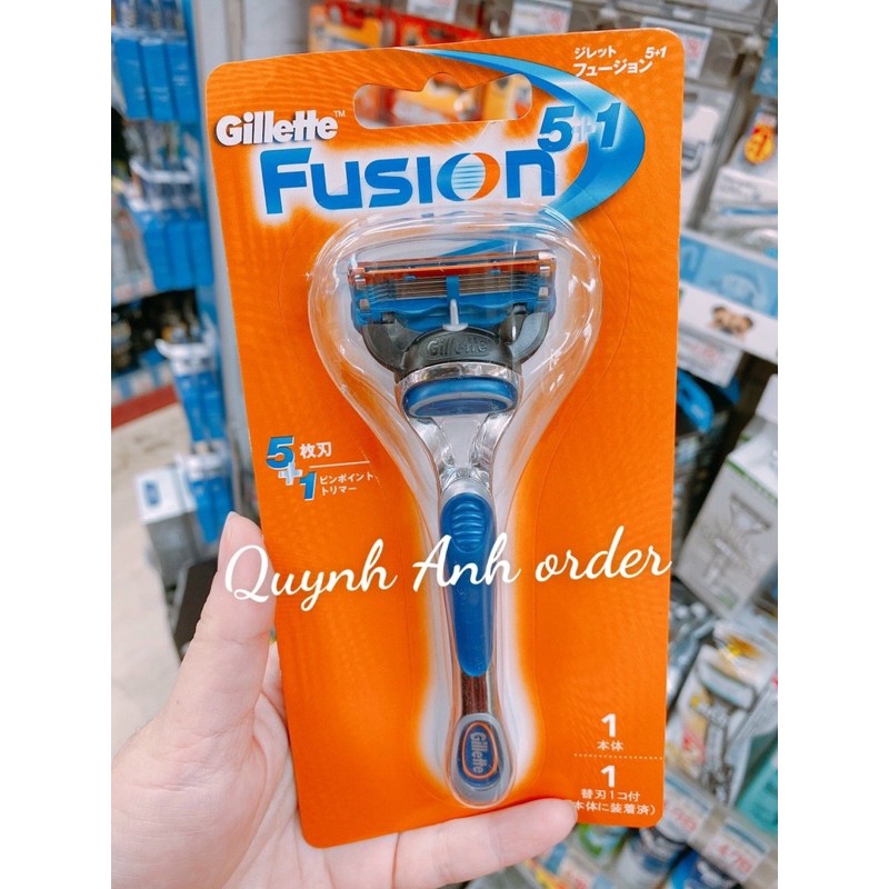Dao cạo râu Gillette Fusion 5+1 Nội Địa Nhật