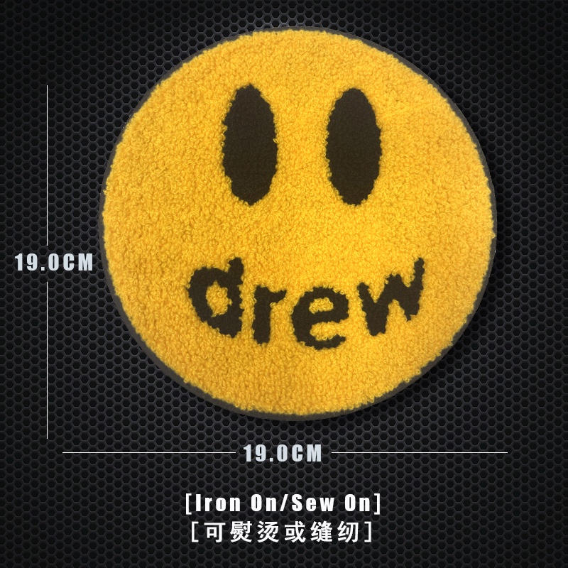 Miếng Vá Quần Áo Hình Mặt Cười Độc Đáo