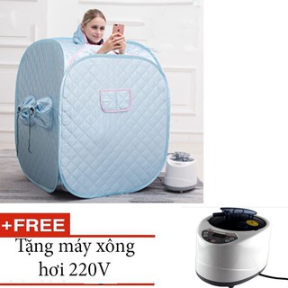 Phòng xông hơi Sauna Box Tặng máy xông hơi gia đình 220V - Retail Boss
