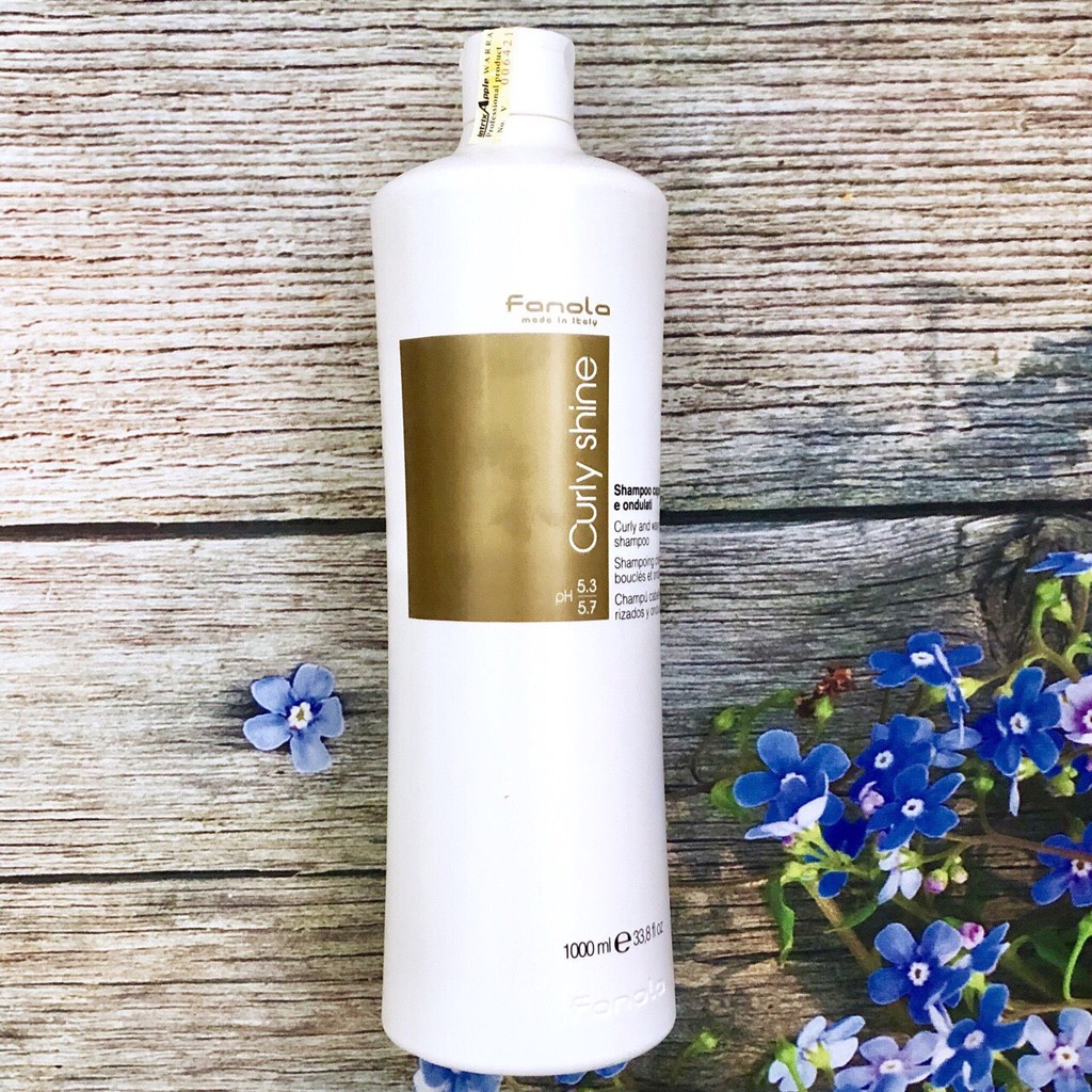 🇮🇹 Combo dầu gội và hấp dầu dưỡng tóc xoăn Fanola Curly & Wavy 1000mlx2
