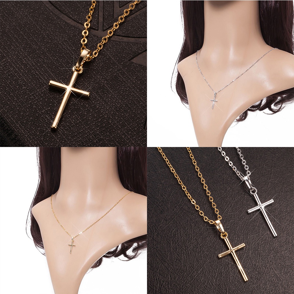 Vòng cổ mặt thánh giá phong cách cổ điển thời trang cho nữ