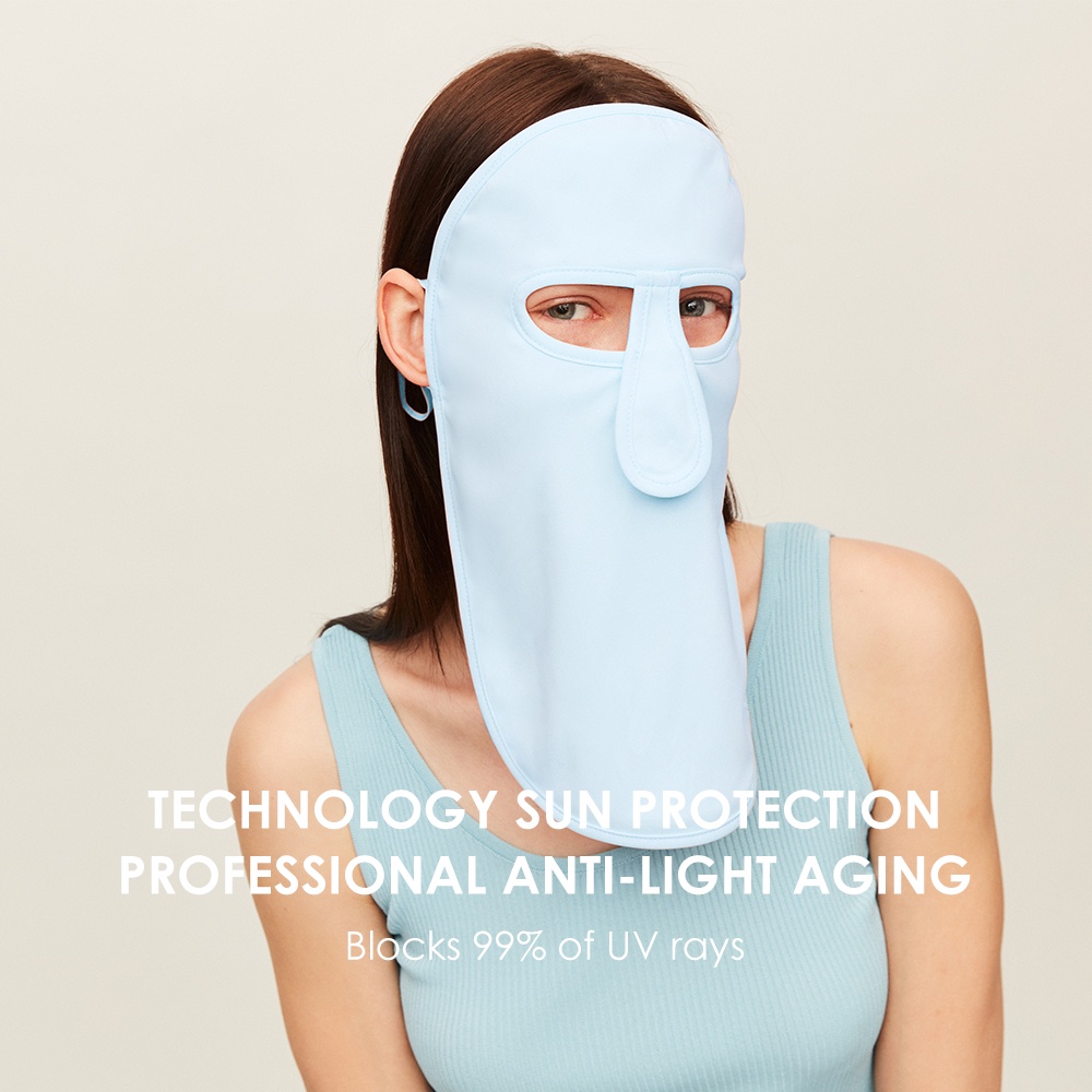 OhSunny Khẩu trang chống nắng và tia cực tím toàn phần UPF50+ thoáng khí